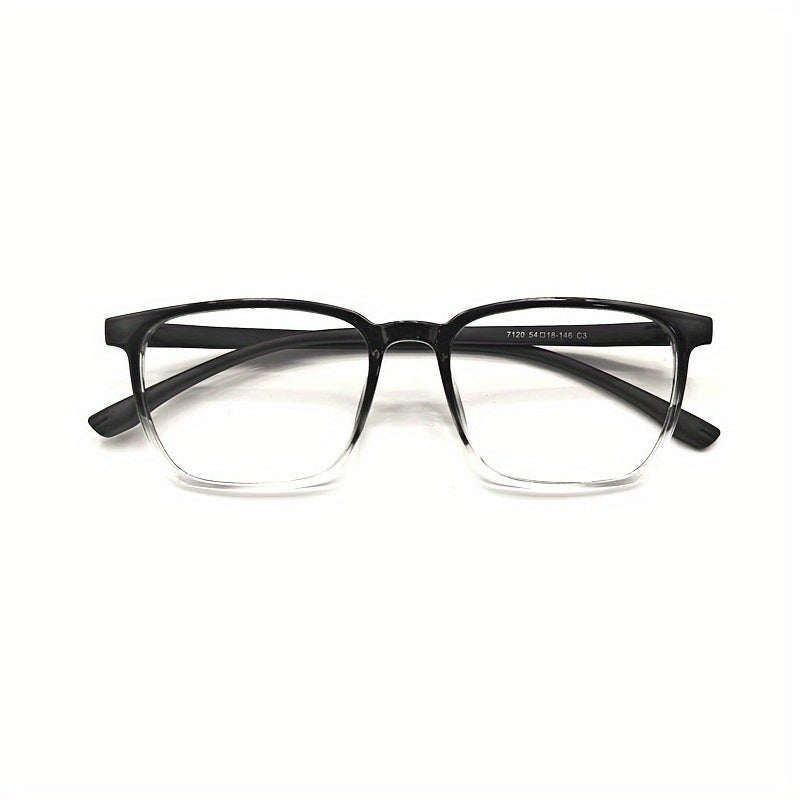 TR90 Square Frame Anti Light Glasses Casual Eyeglasses For Men
