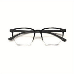 TR90 Square Frame Anti Light Glasses Casual Eyeglasses For Men