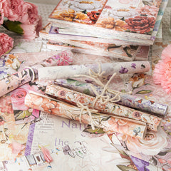 50pcs Flower Theme Paper Plants DIY Journal Decoration Collage
