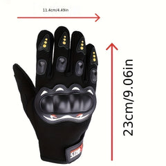 Men's Anti Slip Motorcycle Gloves Protective Racing Cycling