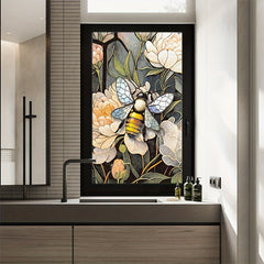 Euro American Style Window Film Glass Sticker for Home Decor