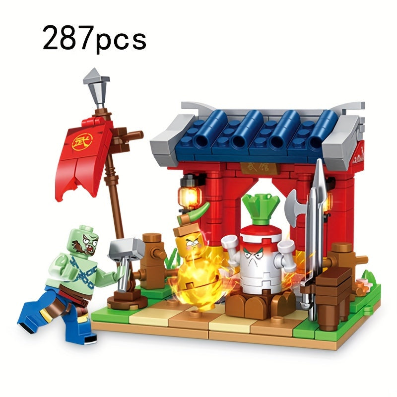 Plant Game Character Toy Mini Character Puzzle Educational Toy Christmas