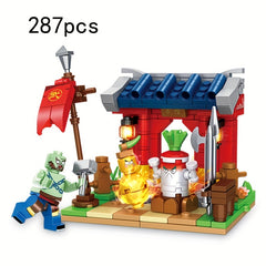 Plant Game Character Toy Mini Character Puzzle Educational Toy Christmas