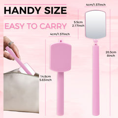Large Folding Makeup Mirror Lightweight Eyelash Extension Checking Supplies