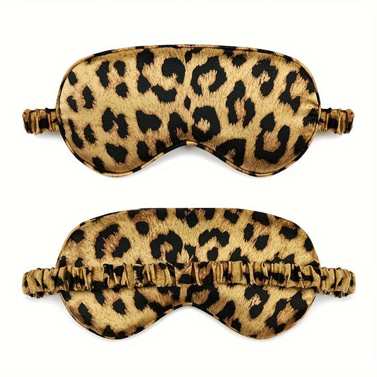 Printed Smooth Sleep Eye Mask for Travel Rest Nap Yoga Meditation