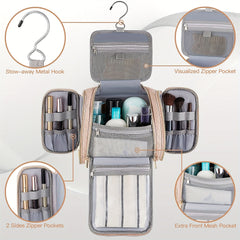Large Travel Toiletry Bag Water resistant Makeup Organizer