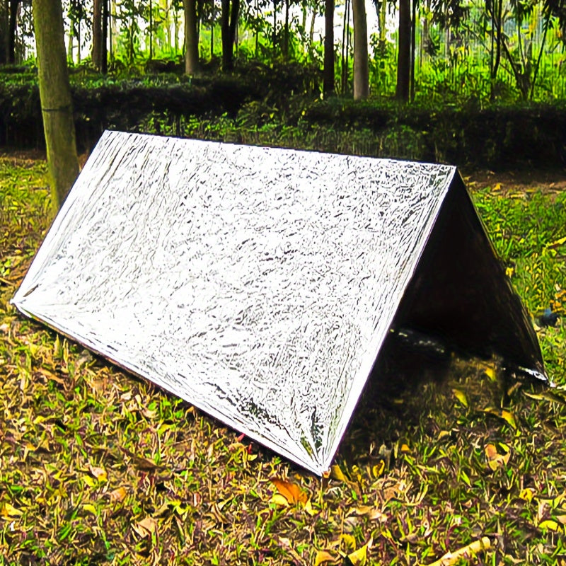 Portable Emergency Tent with Thermal Insulation Blanket
