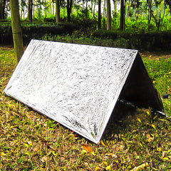 Portable Emergency Tent with Thermal Insulation Blanket
