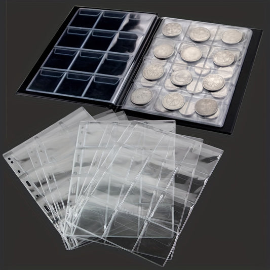 1pc Coin Collection Album Page Insert Coin Album Inner Page