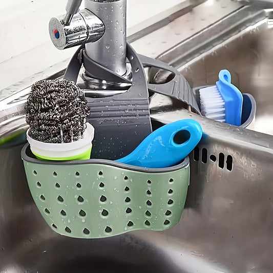 Kitchen Sink Drain Basket Faucet Rack Storage Hanging Bag