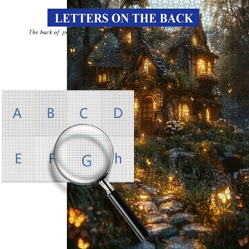 1000pcs Adult Seamless Puzzle Durable Portable Beginner Halloween