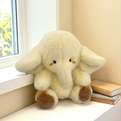 Cream Elephant Plush Toy - Perfect Holiday Gift for Kids