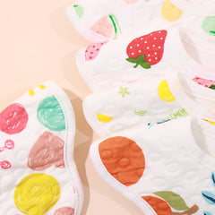 Baby Fabric Bibs Drool Towel Waterproof Bandana Scarf For Kids