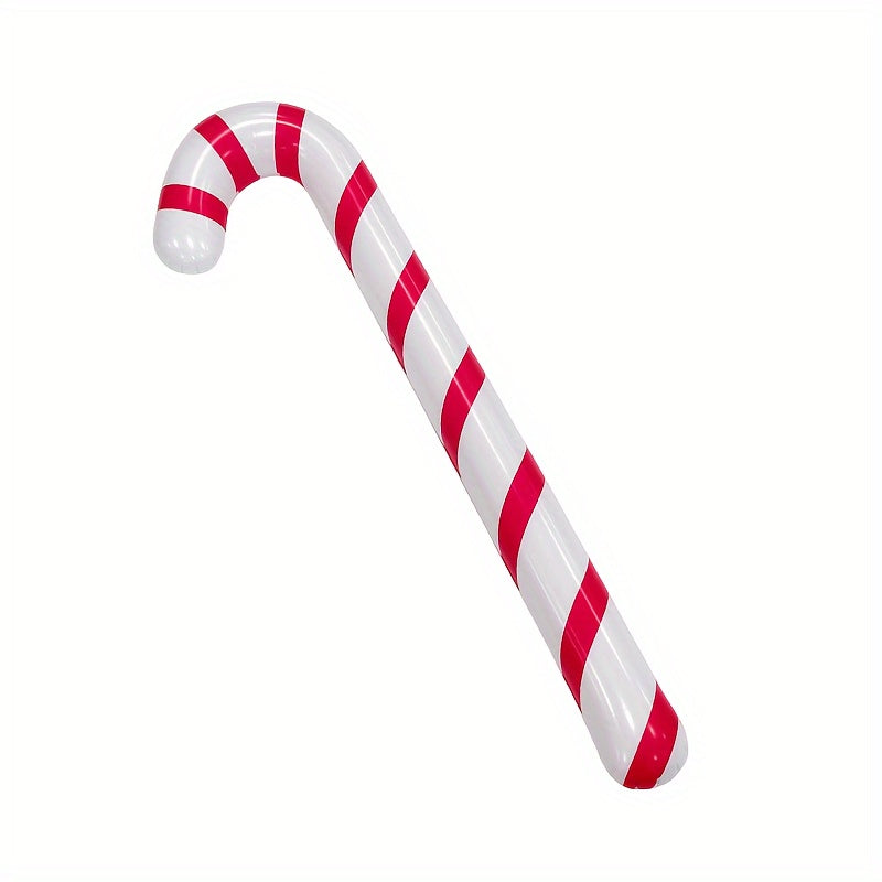 4pcs Inflatable Christmas Crutches Blow up Crutches Party Inflatable Toys