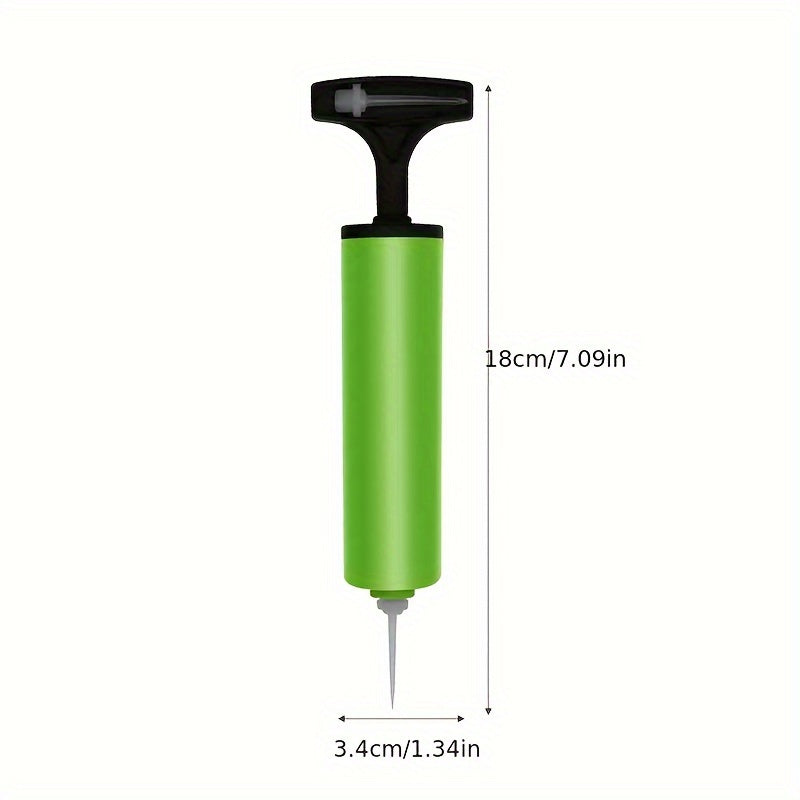Inflatable Sports Ball Pump with Needle - 3 in 1 for Basketball Soccer Swimming