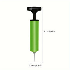Inflatable Sports Ball Pump with Needle - 3 in 1 for Basketball Soccer Swimming