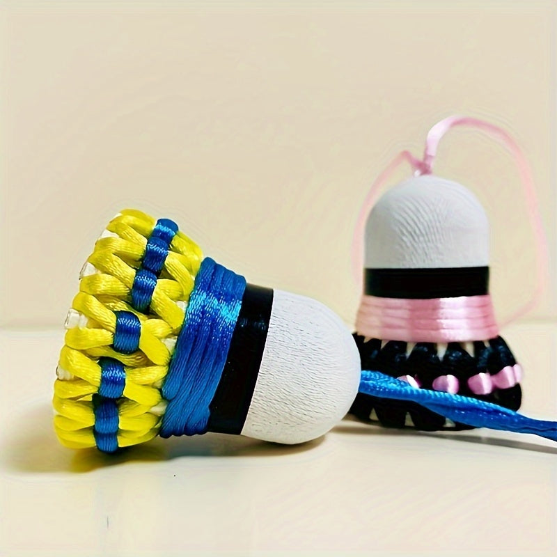 Badminton Pendant Sports Backpack Accessory 1pc