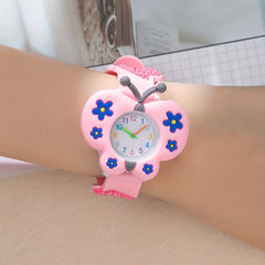 Pink Butterfly Casual Small Fresh Watch