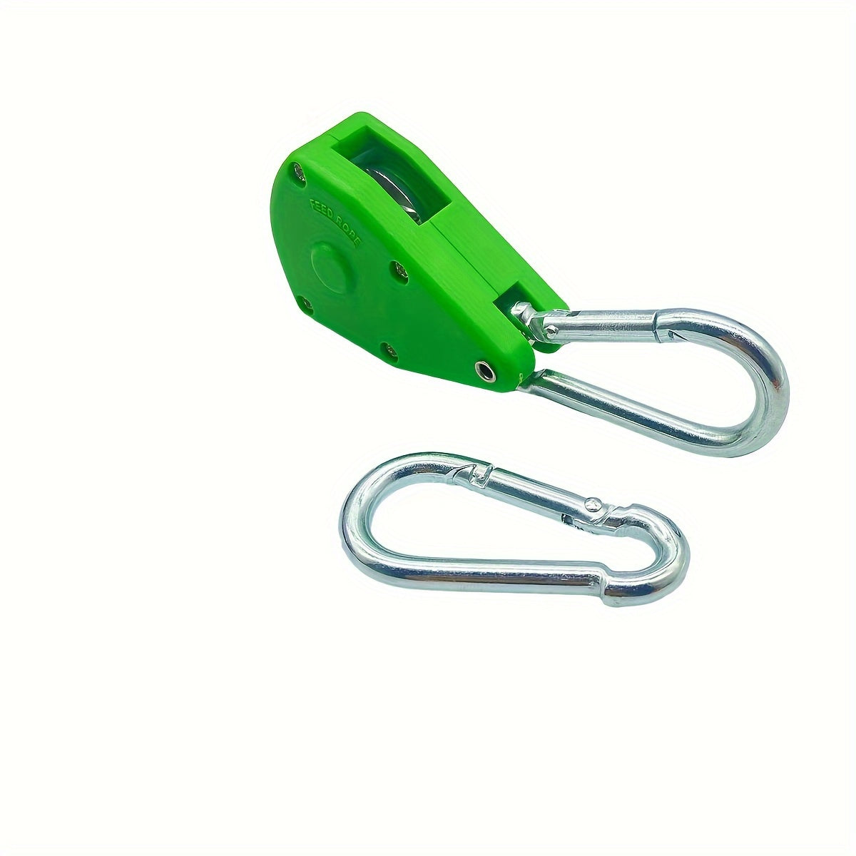 Adjustable Rope Buckle Tent Pulley Adjuster Hooks Camping