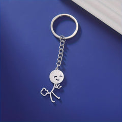 Funny Pendant Keychain Decoration for Car Keys Backpacks Wallets