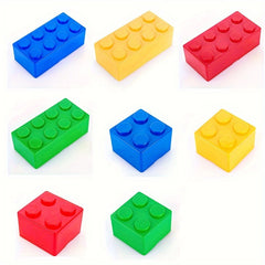Building Block Shape Storage Box Stackable Desktop Stationery Storage Box