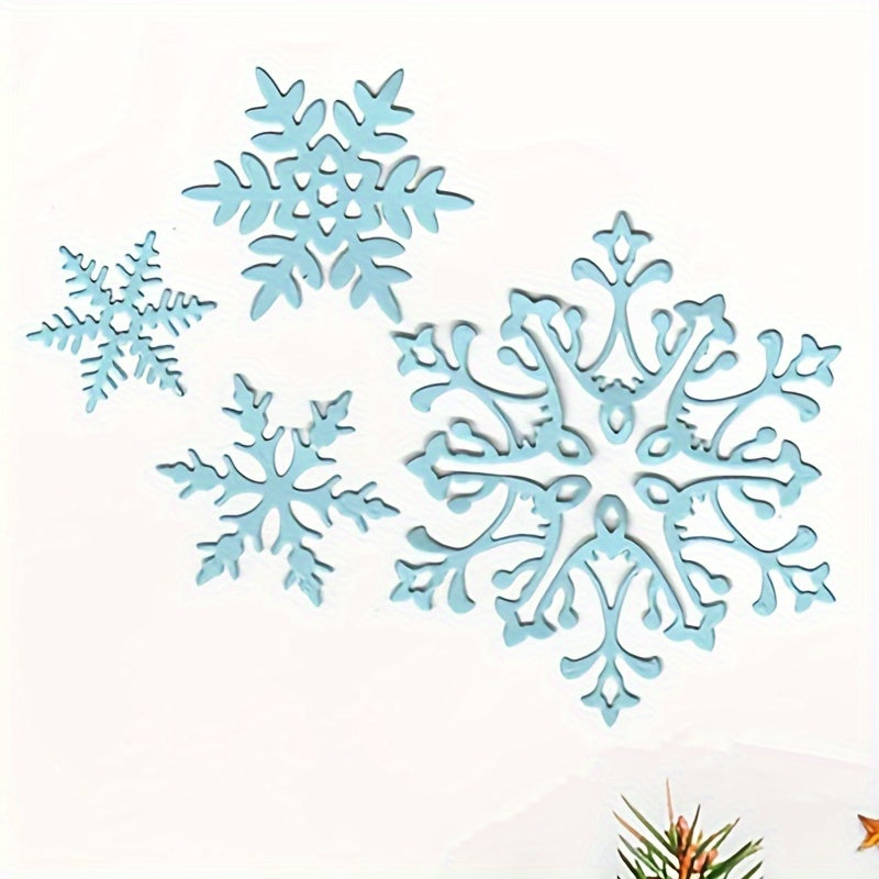 7pcs Snowflake Dies Christmas Die Cuts Winter Holiday Scrapbooking