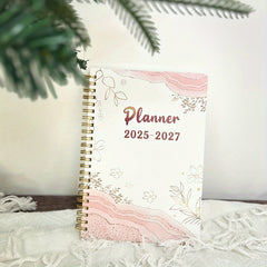 Monthly Floral Planner Notebook for Personal and Professional Use