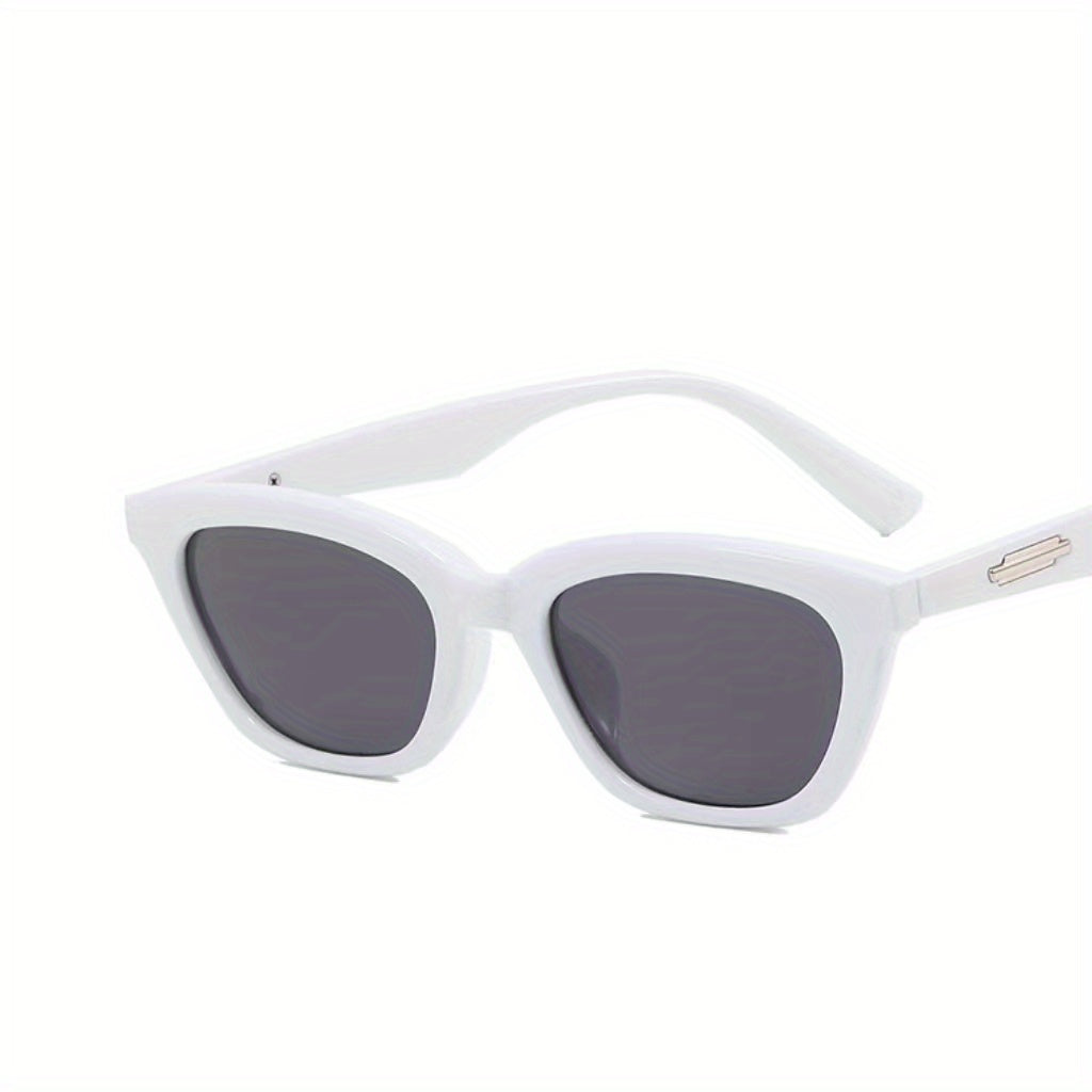 Men's Small Frame Cat Eye Sunglasses Vintage Anti UV Sun Glasses
