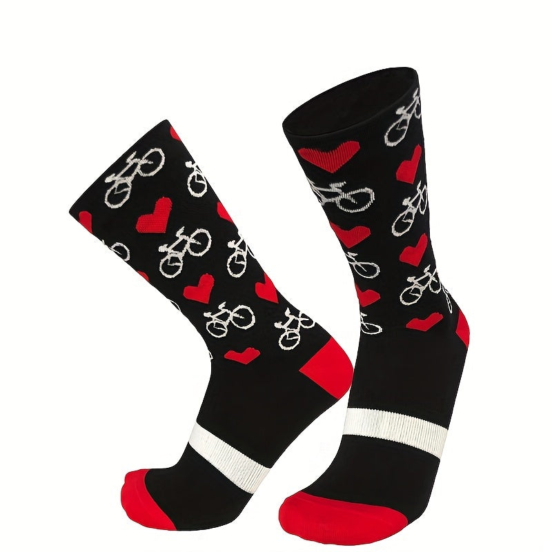 Pro Cycling Socks Men Women Compression Road Mountain Cycling