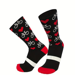 Pro Cycling Socks Men Women Compression Road Mountain Cycling