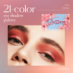 Long Lasting 21 Eyeshadow Palette with Mirror