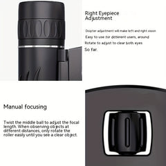 Mini 40x22 High Power Binoculars for Camping