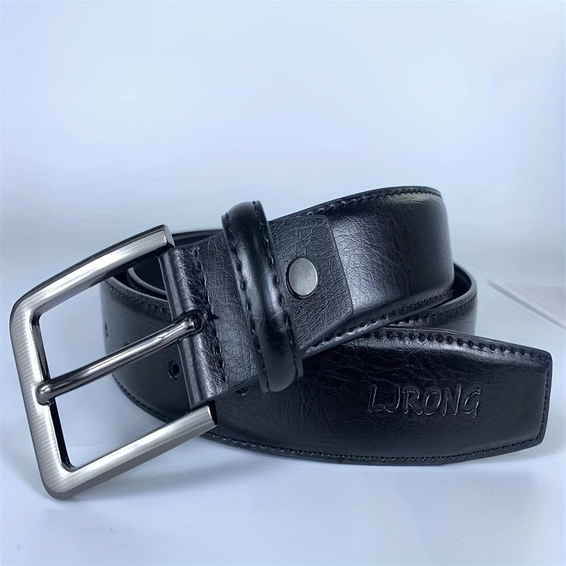 Classic Leather Pin Buckle Belt
