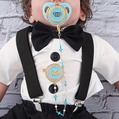 Crown Baby Pacifier for Little One's First Milestone