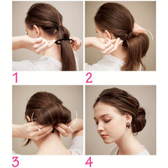 Hair Donut Bun Maker Twist Braid Curler Styling Accessory
