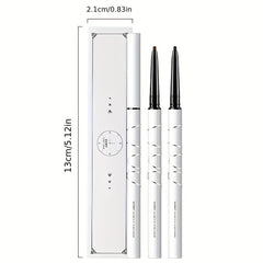 Waterproof Eyeliner Pen & Brown Gel Pencil Set