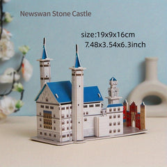 DIY 3D Paper Puzzle Model for Kids / Early Education Toy