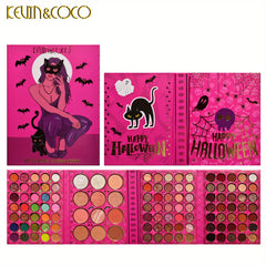 117 Colors Eyeshadow Palette 4 Layers Pearly Matte Bright Tones