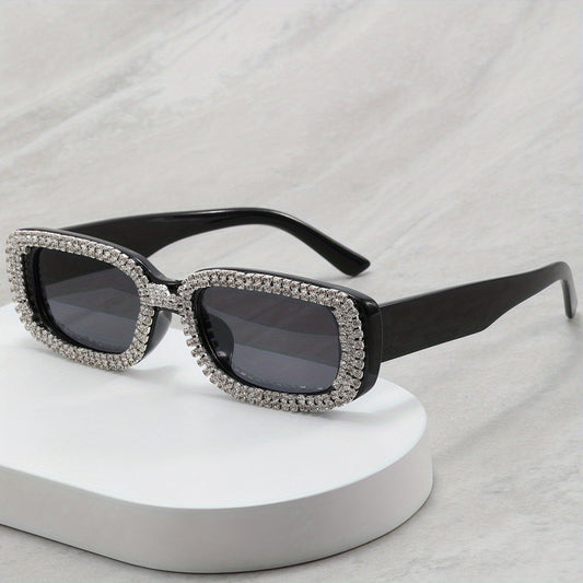 Men's Artificial Diamond Sunglasses Hip-hop Punk Style