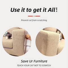 10pcs Heavy Duty Cat Scratch Deterrent Furniture Protectors