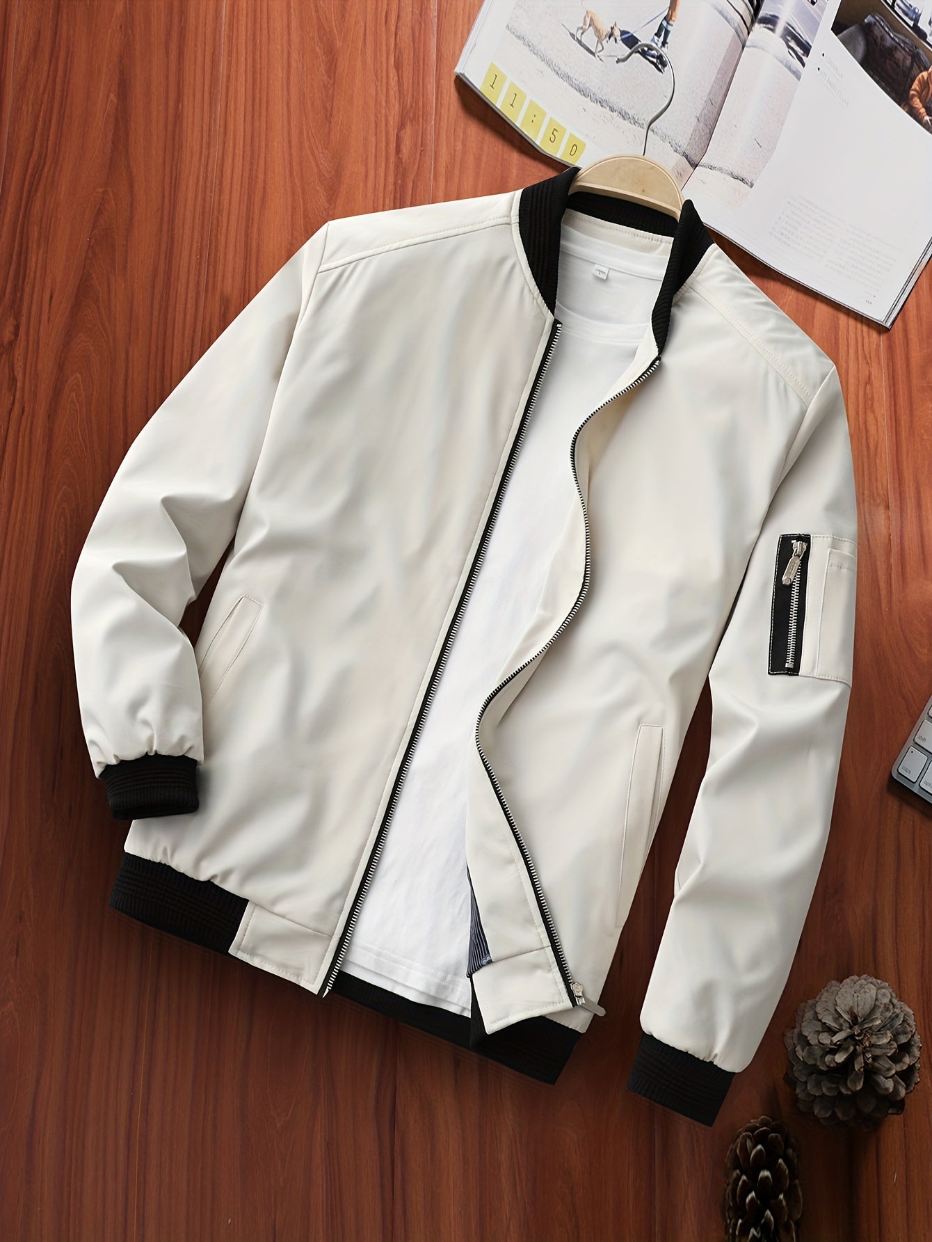 Autumn Casual Men's Baseball Jacket Coat