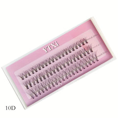 10D Mixed Cluster Eyelash Extension Natural Mink Individual Segmented Lashes