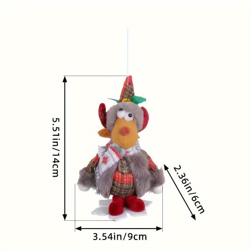 Plush Toy Christmas Hanging Decorations