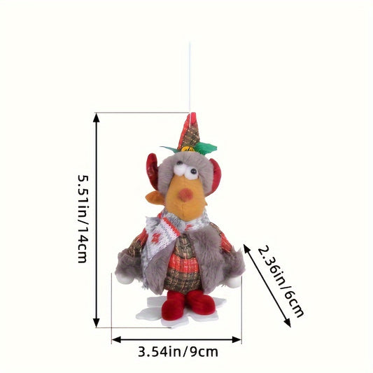 Plush Toy Christmas Hanging Decorations