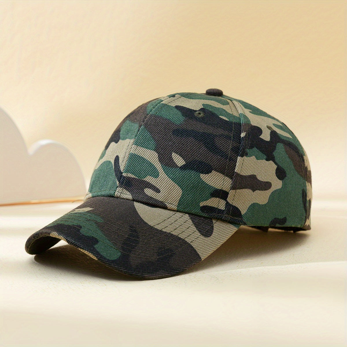 Military Camo Baseball Cap Outdoor Sun Protection Hat