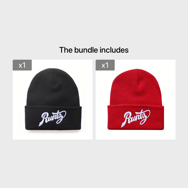 Embroidered Cold Hip Hop Knitted Hat