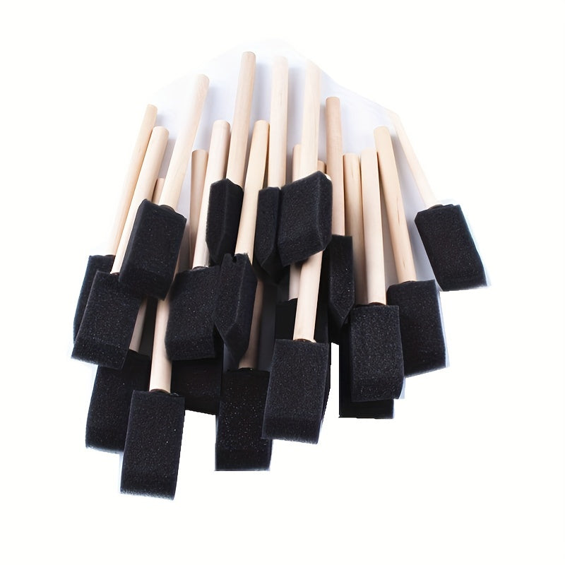 20 Foam Paint Brushes for Painting and Staining