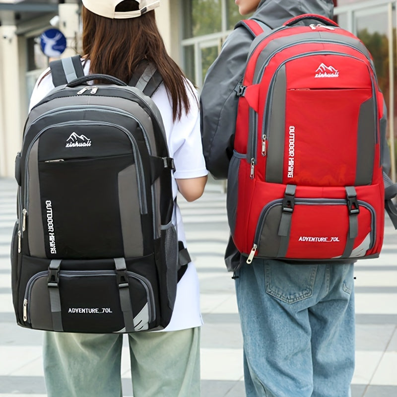 70L Outdoor Mountaineering Backpack Waterproof Hiking Bag