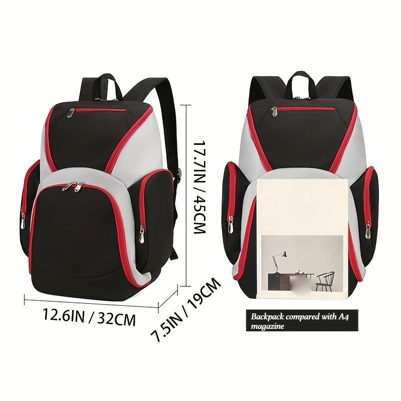 Large Capacity Travel Backpack Fitness Basketball Bag