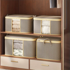 Large Foldable Storage Bag with Reinforced Handle